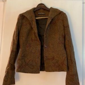 Ralph Lauren Black Label Paisley Blazer